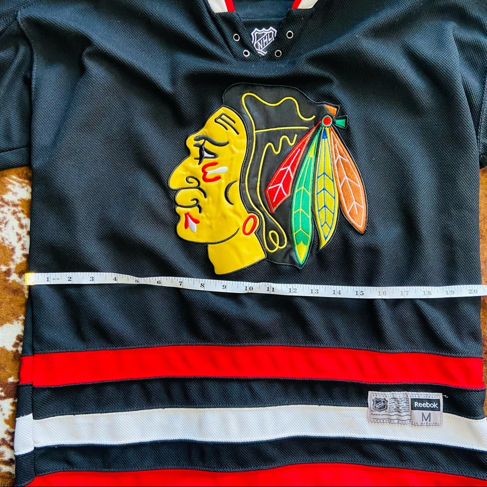 SOLD ✨ Reebok Black Kane Long Sleeve Jersey Size: M - Picture 3 of 7